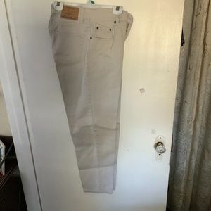 EUC EDDIE BAUER 100% Cotton Khakis Size 8